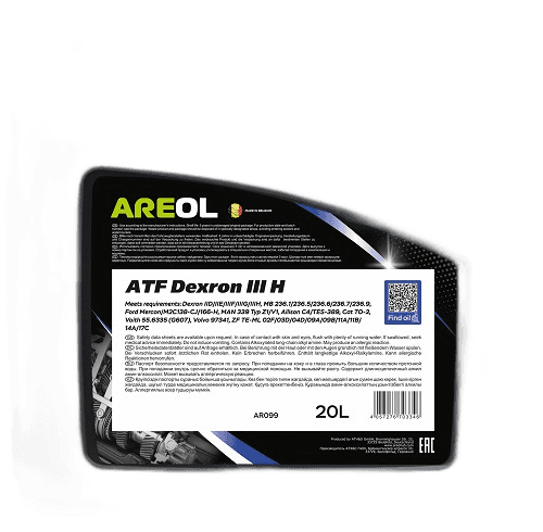 Масло трансмиссионное AREOL ATF Dexron III H